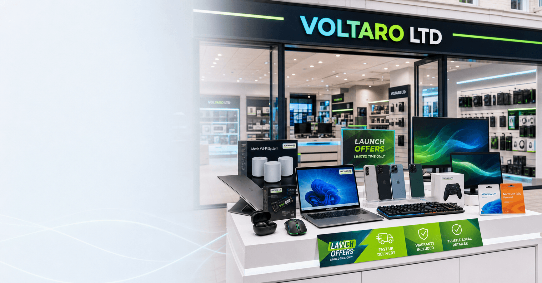 VOLTARO LTD technology launch campaign
